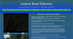 Desktop Screenshot of gaytonroadfisheries.co.uk
