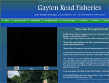 Tablet Screenshot of gaytonroadfisheries.co.uk